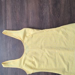 Urban Outfitters Womans Small yellow and white dress